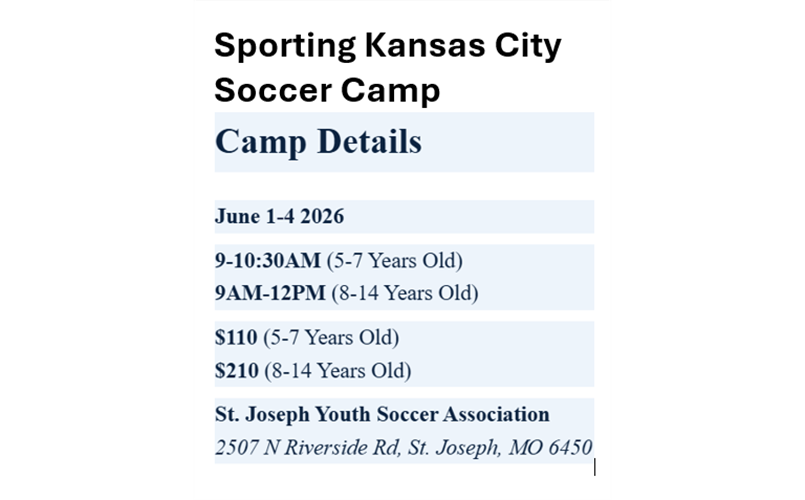 Soccer Camp June 1-4
